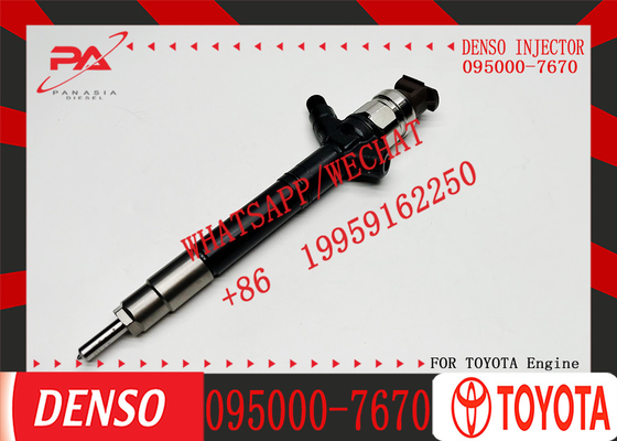 095000-6230 095000-7670 095000-8050 Diesel Injector Common Rail Fuel Injector Excavator 23670-51040