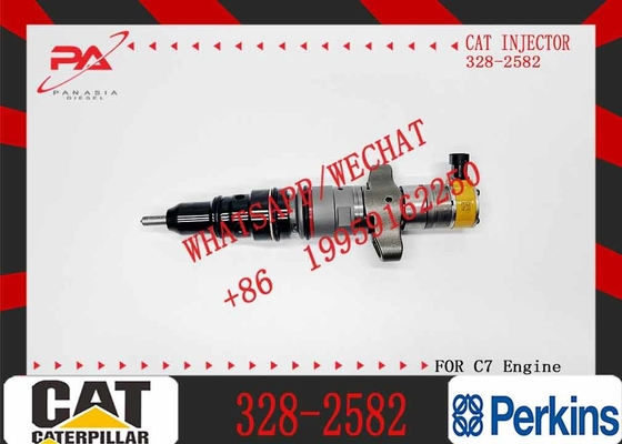 Excavator Common Rail Injector 328-2582 CAT C7 Engine Fuel Injector Nozzle 3282582 for Cat 324D 325D