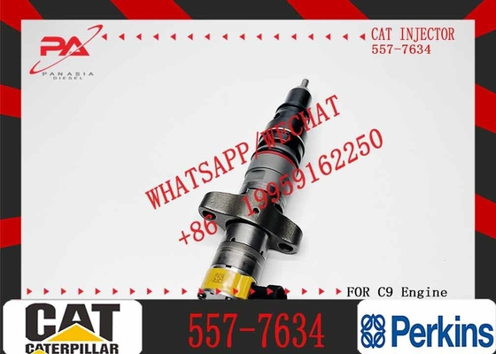 Construction Machinery Parts Fuel Injector 557-7634 5577634 for Caterpillar CAT Engine C9 Tractor D6R D6RXL D6T D7R D7RXR