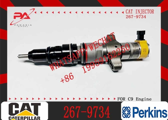 Diesel Fuel Injector Common Rail Injector 267-3361 267-9710 267-9717 267-9734 for Caterpillar C9 Engine Cat Excavator Spare Part
