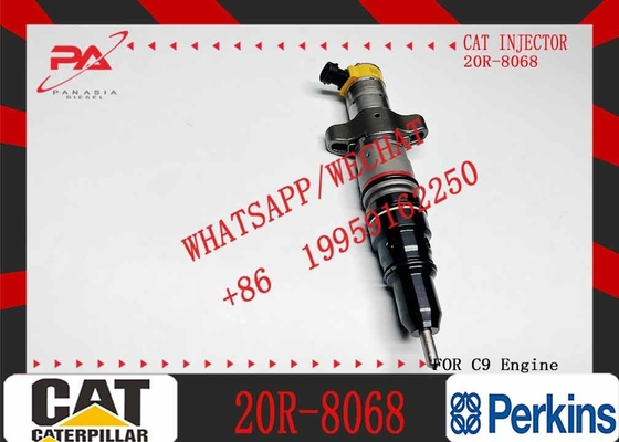 Construction Machinery Parts 20R-8068 Fuel Injector for C9 Engine Diesel Common Rail Injector 20R8068