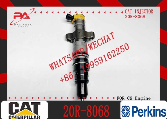 Construction Machinery Parts 20R-8068 Fuel Injector for C9 Engine Diesel Common Rail Injector 20R8068