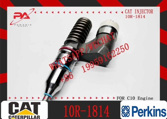 Fuel Injector 10R-1814 10R1814 10R-1256 10R1256 for C10 C12 Excavator Engine