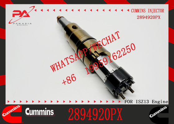 For Cummins HPI ISX15 Engine Fuel Injector 2894920/5579415/2894920NX/5579415NX/2894920PX/5579415RX Injection Valves