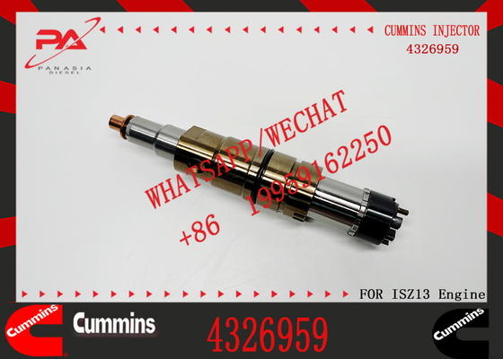Common Rail Injector 4326959 5594515 5491600 Diesel Fuel Injectors 2872544 2031835 2030519 4905880 for Cummins SCANIA R Series