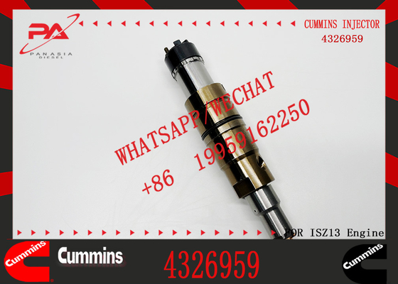 Common Rail Injector 4326959 5594515 5491600 Diesel Fuel Injectors 2872544 2031835 2030519 4905880 for Cummins SCANIA R Series
