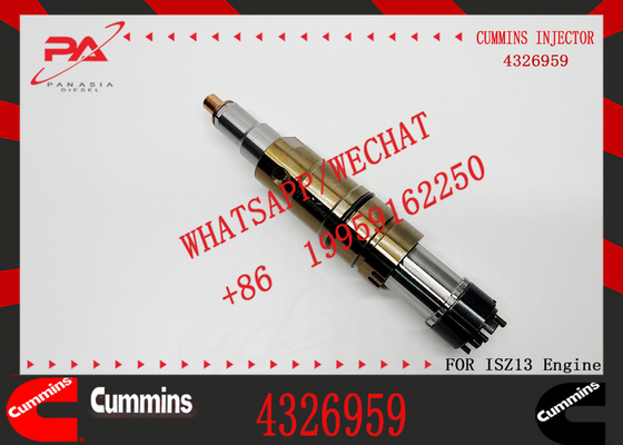 Common Rail Injector 4326959 5594515 5491600 Diesel Fuel Injectors 2872544 2031835 2030519 4905880 for Cummins SCANIA R Series