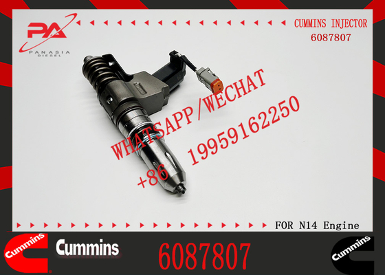 New Fuel Injector 3076050 4307516 3087560 4384360 3411760 6087807 for Cummins N14 Injector Nozzle Diesel Engine Spare Parts