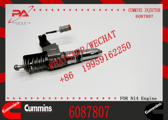 New Fuel Injector 3076050 4307516 3087560 4384360 3411760 6087807 for Cummins N14 Injector Nozzle Diesel Engine Spare Parts
