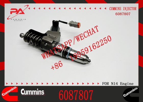 New Fuel Injector 3076050 4307516 3087560 4384360 3411760 6087807 for Cummins N14 Injector Nozzle Diesel Engine Spare Parts