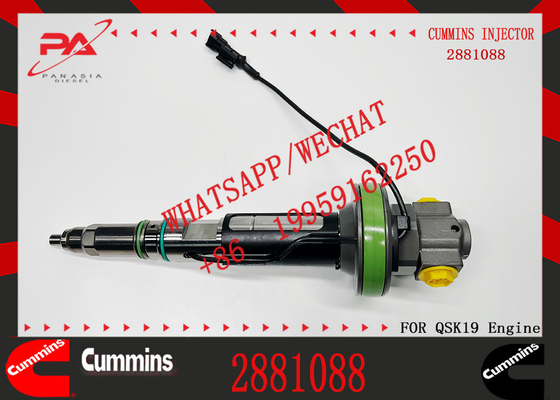 High Performance Diesel Engine Common Rail Fuel Injectors for K19 QSK19 4964170 4955524 4955527 2881088 2867147