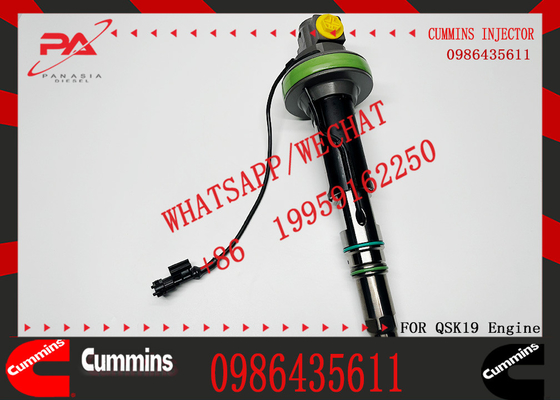 Fuel Injector 0986435616 0986435905 0986435612 0986435611 for QSK19 QSK38 QSK50 QSK60 Engine