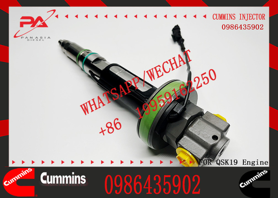 Fuel Injector Assembly 0986435902 F00BJ00008 for Cummins Engine QSK19 Series