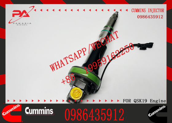 4964172 Fuel Injector 0986435912 Diesel Engine Fuel Injector 0986435912 4964172 for C-ummins QSK19 QSK38 QSK50 QSK60 Engine