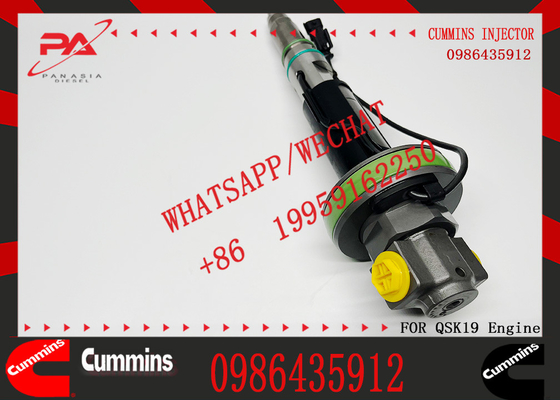 4964172 Fuel Injector 0986435912 Diesel Engine Fuel Injector 0986435912 4964172 for C-ummins QSK19 QSK38 QSK50 QSK60 Engine