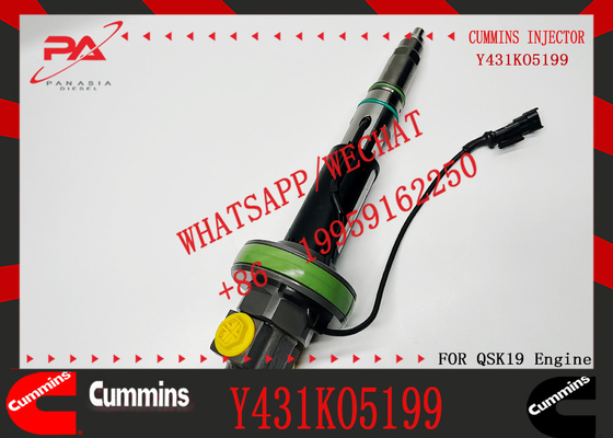 Common Rail Diesel Fuel Injector Assembly 4955524 Y431KO5199 Y431K05429 For Cummins Engine QSK19/38/50/60