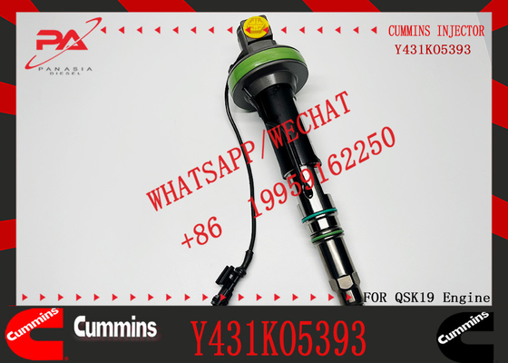 964170 4964172 4964171 2867147 Y431K05248 Y431KO5393 Fuel Injector Genuine Diesel Engine Parts For Cummins QSK19