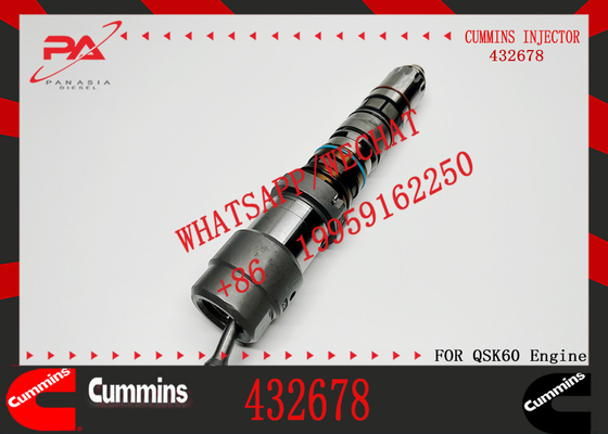 4326781 4076533 Excavator Spare Parts Common Rail Diesel Fuel Injector 4076533 4326781 for QSK23 QSK60 Engine