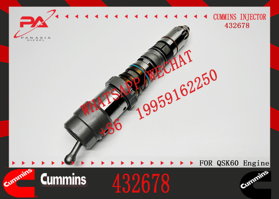 4326781 4076533 Excavator Spare Parts Common Rail Diesel Fuel Injector 4076533 4326781 for QSK23 QSK60 Engine
