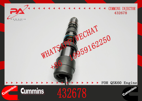 4326781 4076533 Excavator Spare Parts Common Rail Diesel Fuel Injector 4076533 4326781 for QSK23 QSK60 Engine