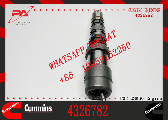 Injector 4326782 4088429 4087895 for CUMMINS QSK 45 K60 QSK60 Diesel Engine