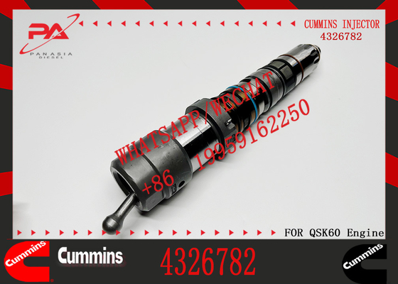 Injector 4326782 4088429 4087895 for CUMMINS QSK 45 K60 QSK60 Diesel Engine