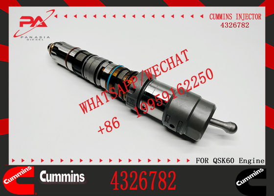 Injector 4326782 4088429 4087895 for CUMMINS QSK 45 K60 QSK60 Diesel Engine