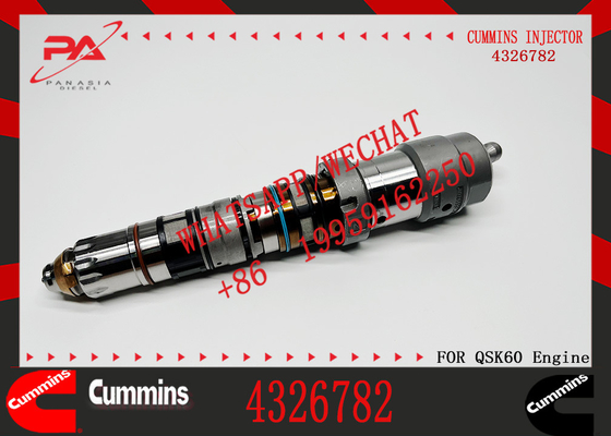 Injector 4326782 4088429 4087895 for CUMMINS QSK 45 K60 QSK60 Diesel Engine