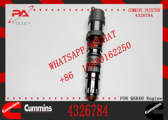 Injector 4326782 4088429 4087895 for CUMMINS QSK 45 K60 QSK60 Diesel Engine
