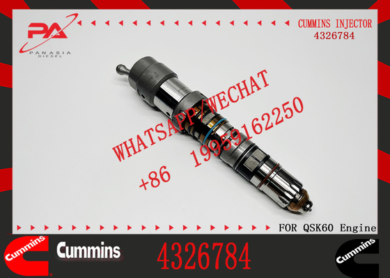 Injector 4326782 4088429 4087895 for CUMMINS QSK 45 K60 QSK60 Diesel Engine