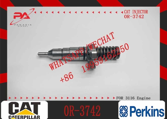 High Quality Fuel Injector 7E-9585 0R-3742 Diesel Engine Fuel Injector 7E9585 0R3742 for CAT 3114 3116 3512C 3516C 3126