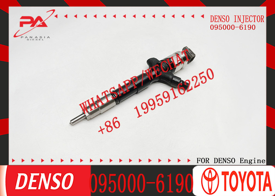 High Quality Diesel Common Rail Fuel Injector 095000-7390 095000-6190 Fuel Sprayer 23670-30100 for TOYO-TA 2KD-FTV