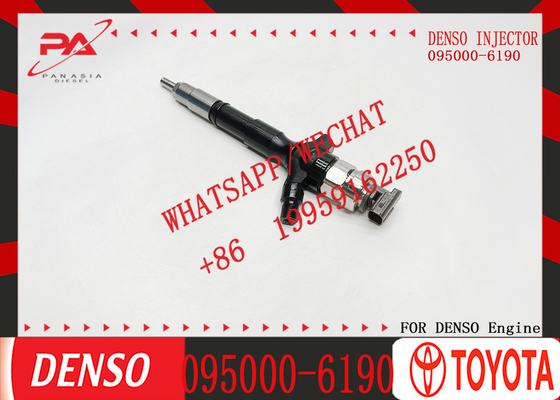 High Quality Diesel Common Rail Fuel Injector 095000-7390 095000-6190 Fuel Sprayer 23670-30100 for TOYO-TA 2KD-FTV