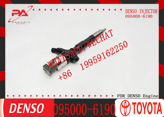 High Quality Diesel Common Rail Fuel Injector 095000-7390 095000-6190 Fuel Sprayer 23670-30100 for TOYO-TA 2KD-FTV