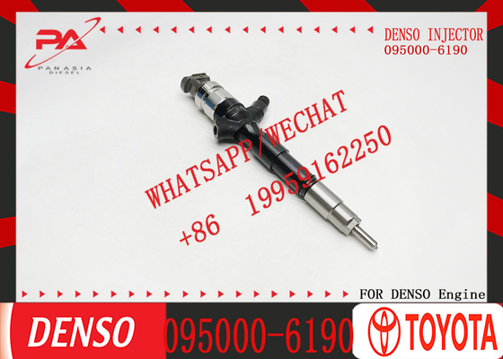 High Quality Diesel Common Rail Fuel Injector 095000-7390 095000-6190 Fuel Sprayer 23670-30100 for TOYO-TA 2KD-FTV