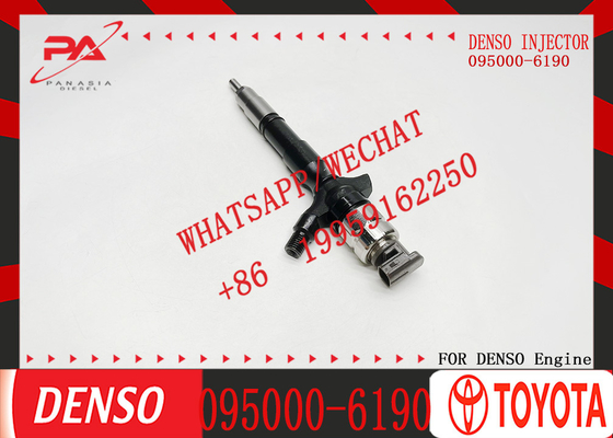 High Quality Diesel Common Rail Fuel Injector 095000-7390 095000-6190 Fuel Sprayer 23670-30100 for TOYO-TA 2KD-FTV