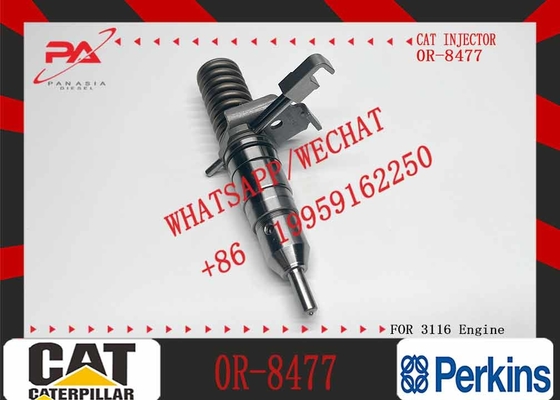 CAT Fuel Injector 127-8211 0R-8477 Common Rail Fuel Injector for Caterpillar Machinery 3116 Diesel Engine Parts