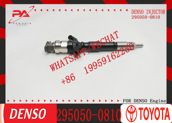 New Common Rail Injector 295050-0810 295050-0811 295050-0812 295050-0813 for 1KD 2KD Diesel Nozzle Assembly High Quality