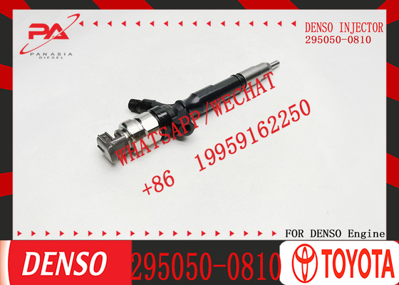 New Common Rail Injector 295050-0810 295050-0811 295050-0812 295050-0813 for 1KD 2KD Diesel Nozzle Assembly High Quality