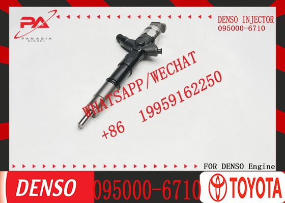 Remanufactured 095000-6710 095000-671# 095000-701# Truck/car/excavator Injector for OE 23670-30120 23670-30230 Diesel Engine