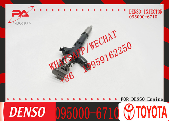 Remanufactured 095000-6710 095000-671# 095000-701# Truck/car/excavator Injector for OE 23670-30120 23670-30230 Diesel Engine