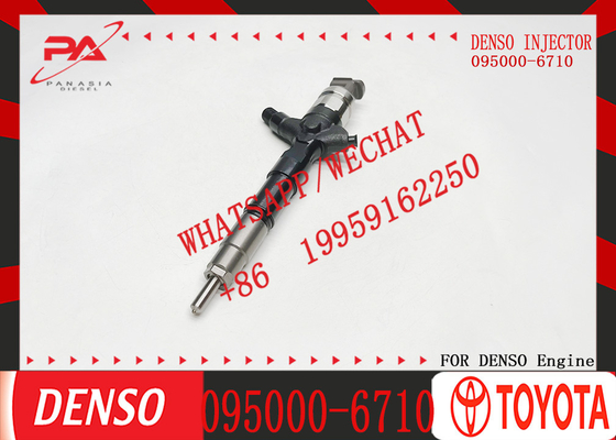 Remanufactured 095000-6710 095000-671# 095000-701# Truck/car/excavator Injector for OE 23670-30120 23670-30230 Diesel Engine