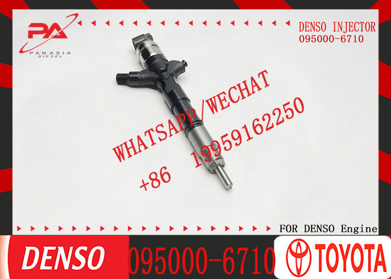 Remanufactured 095000-6710 095000-671# 095000-701# Truck/car/excavator Injector for OE 23670-30120 23670-30230 Diesel Engine