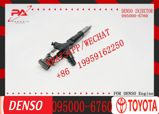 Diesel Fuel Injector 095000-6760 095000-6761 Common Rail Fuel Injector 23670-30140 for Toyota Hilux 2.5l Euro4