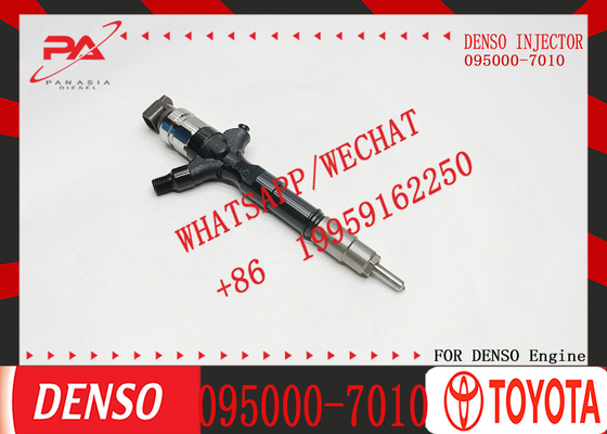 D-ENSO 095000-7010 23670-39165 Original New Diesel Fuel Injector 095000-7010 for T-oyota Truck 2KD Engine