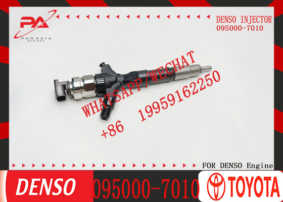 D-ENSO 095000-7010 23670-39165 Original New Diesel Fuel Injector 095000-7010 for T-oyota Truck 2KD Engine