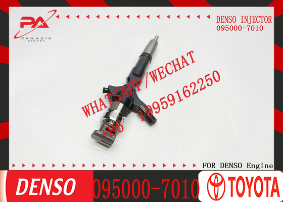 D-ENSO 095000-7010 23670-39165 Original New Diesel Fuel Injector 095000-7010 for T-oyota Truck 2KD Engine