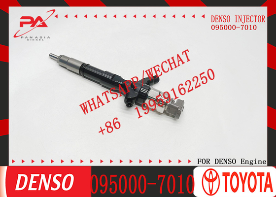 D-ENSO 095000-7010 23670-39165 Original New Diesel Fuel Injector 095000-7010 for T-oyota Truck 2KD Engine