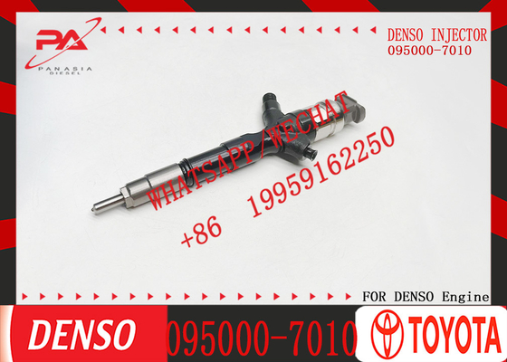 D-ENSO 095000-7010 23670-39165 Original New Diesel Fuel Injector 095000-7010 for T-oyota Truck 2KD Engine