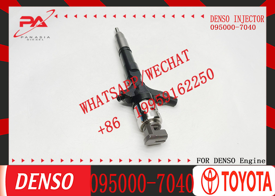 095000-7040 095000-7030 23670-39145 Diesel Fuel Injector For Toyota Hiace Hilux 1KD-FTV 2KD-FTV D-4D 3.0L Engine